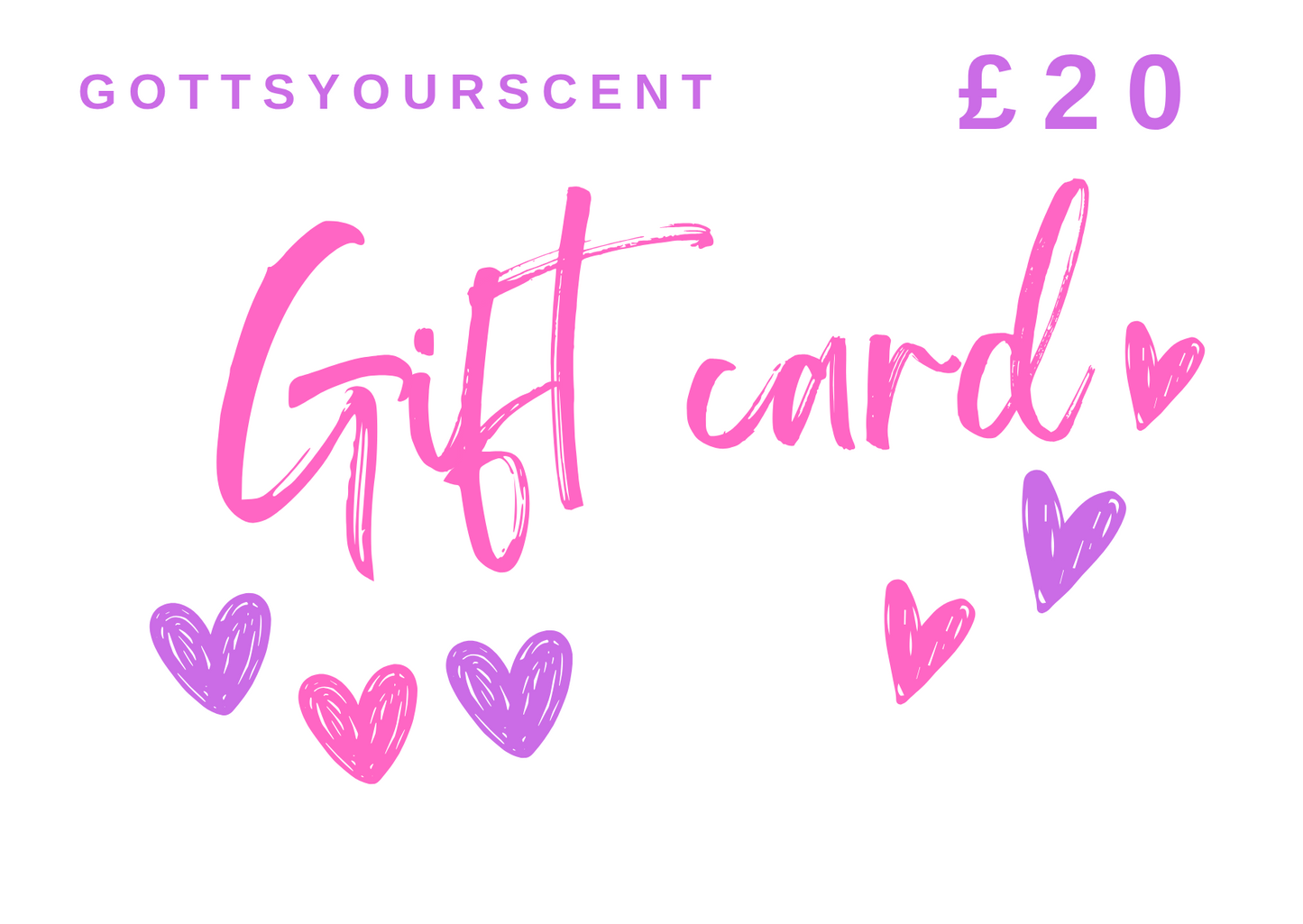 ✨️Gotts your scent Gift card
