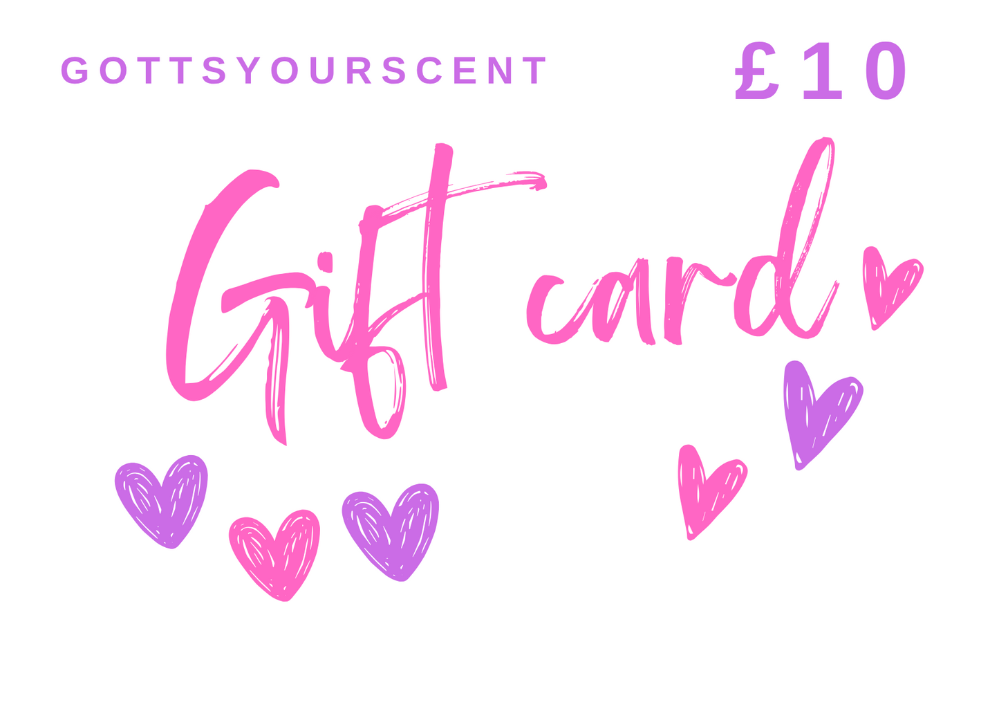 ✨️Gotts your scent Gift card